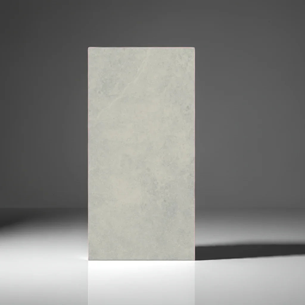 Alpine Matt White Stone Wall and Floor Tiles 60x30cm - Metro Tiles