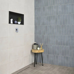 Manhattan Blue Wall and Floor Tile 7.2x29.5cm - Metro Tiles