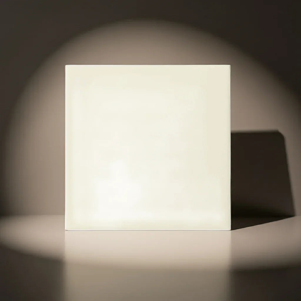 Modern Square Cream Flat Matt 15x15cm - Metro Tiles