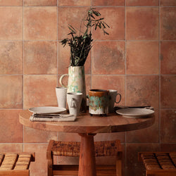 Terracotta Rustic Floor Tile 45x45cm - Metro Tiles