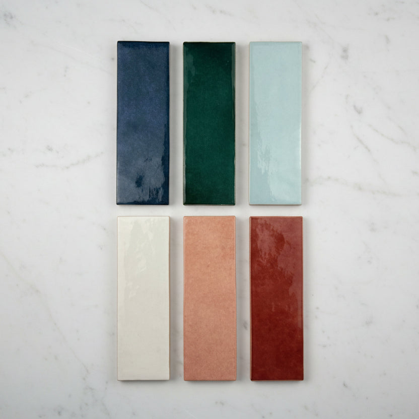 Artesano White Wall Tiles 6.5x20cm