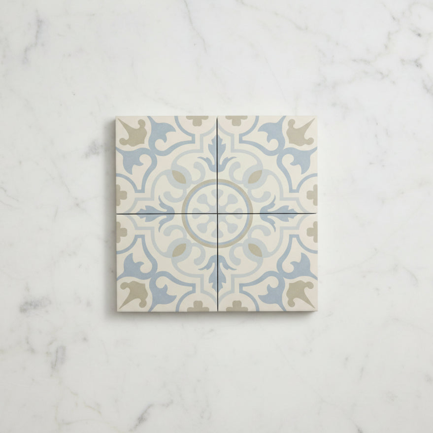 Seaside Blue Wall and Floor Tiles 20x20cm