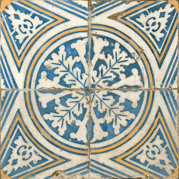 Coimbra Blue Patterned Tiles - Metro Tiles