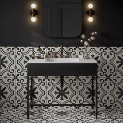 Paris Patterned Wall And Floor Tiles 25x25cm - Metro Tiles
