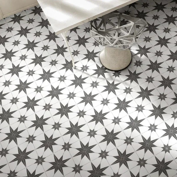 Tile Star Layout Star Patterned Tiles - Metro Tiles