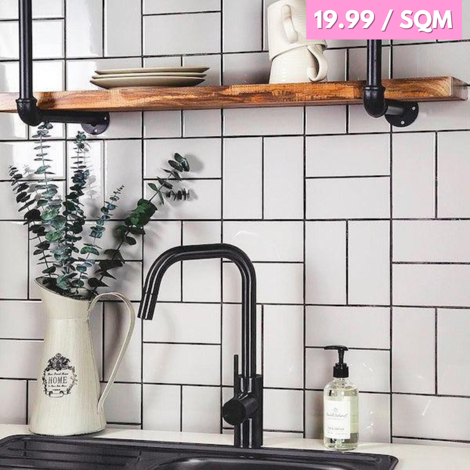 Metro Flat 10x20cm - Metro Tiles