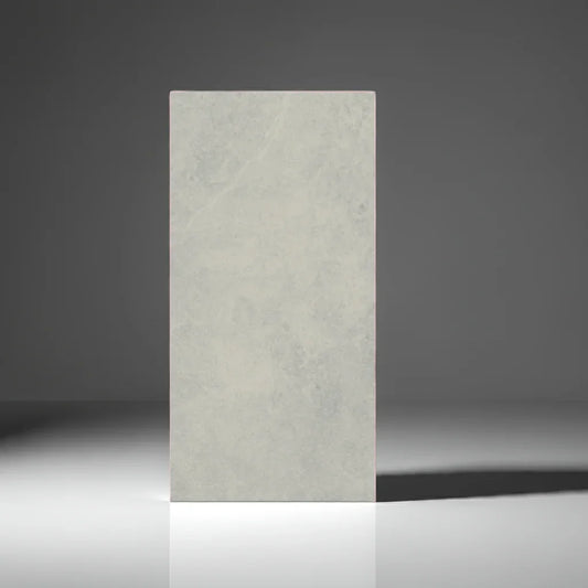 Alpine Matt White Stone Wall and Floor Tiles 60x30cm - Metro Tiles