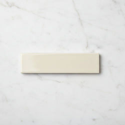 Dorset Bone Gloss Ceramic Wall Tiles 7.5x30cm