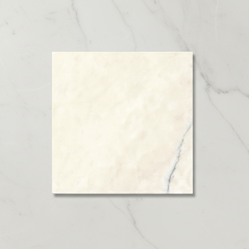 Chelsea Cream Marble Porcelain Floor Tile 25x25cm