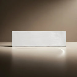 Dorset Bone Gloss Ceramic Wall Tiles 7.5x30cm - Metro Tiles