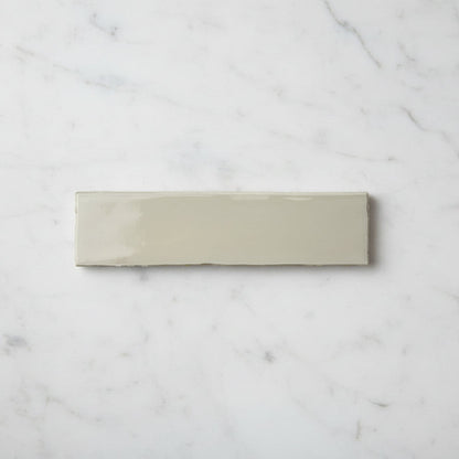 Dorset Mushroom Gloss Ceramic Wall Tiles 7.5x30cm
