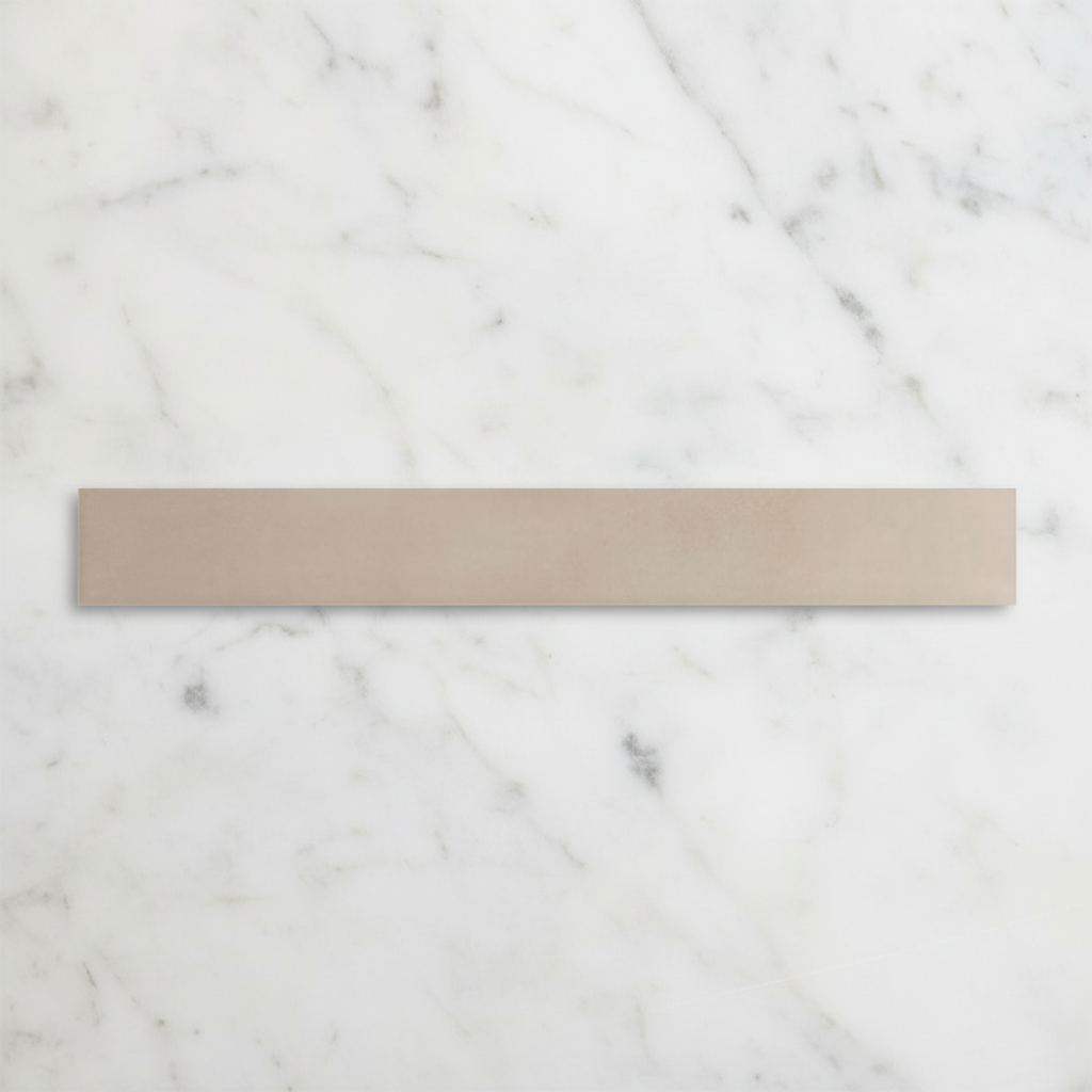 Dwell Mediterranean Cream Matt Wall Tile 5x40cm