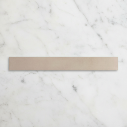Dwell Mediterranean Cream Matt Wall Tile 5x40cm