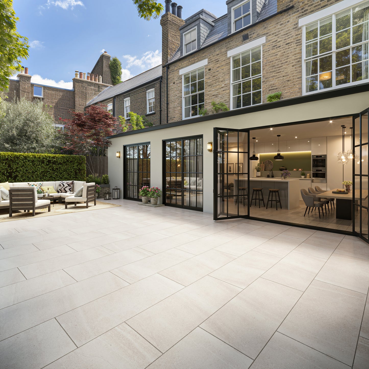 Earth White Porcelain Slab 60x120cm