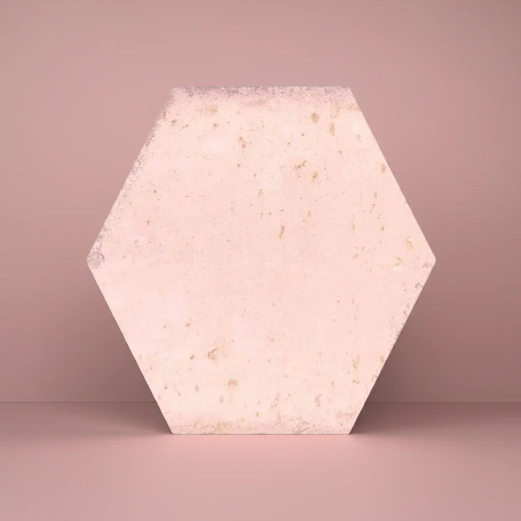 Verona Baby Pink Hexagon Wall Tiles - Metro Tiles