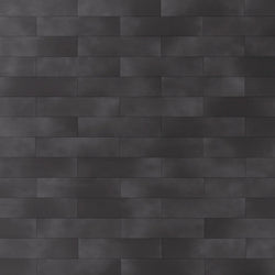 Manhattan Black Wall and Floor Tile 7.2x29.5cm - Metro Tiles