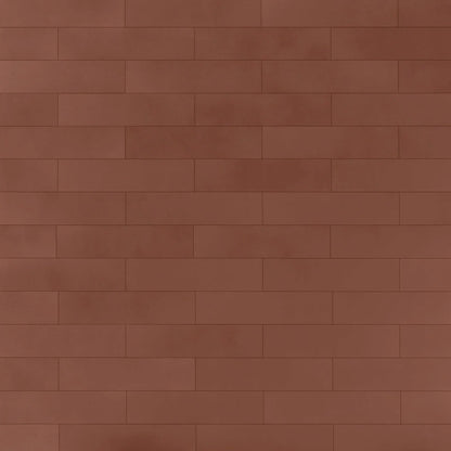 Manhattan Clay Wall and Floor Tile 7.2x29.5cm - Metro Tiles