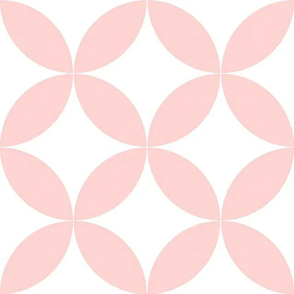 Petals Pink Feature Tile 22.5x22.5cm - Metro Tiles