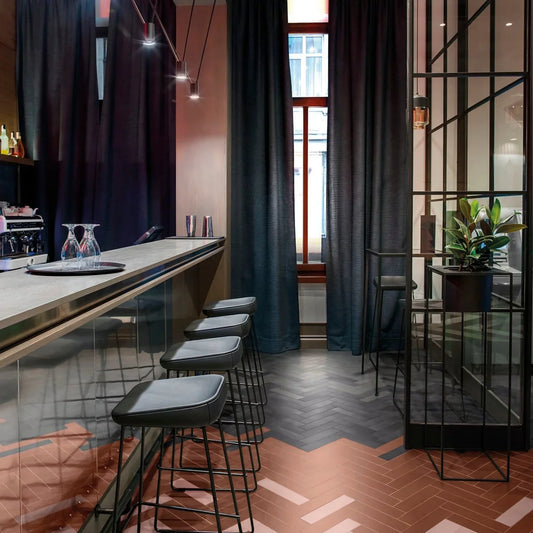 Manhattan Clay Wall and Floor Tile 7.2x29.5cm - Metro Tiles