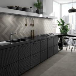 Manhattan Dark Grey Wall and Floor Tile 7.2x29.5cm - Metro Tiles