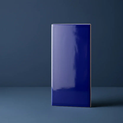 Metro Cobalt Blue Flat Gloss Wall Tiles 10x20cm - Metro Tiles