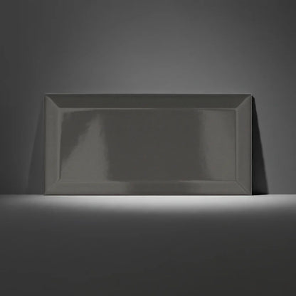 Metro Graphite Grey Gloss Wall Tiles 10x20cm - Metro Tiles
