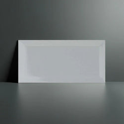 Metro Light Grey Gloss 10x20cm - Metro Tiles