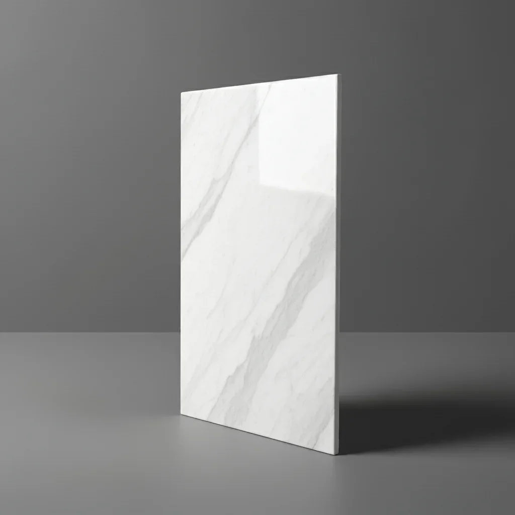 Metro Marble Flat Gloss 10x20cm - Metro Tiles