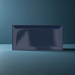 Metro Midnight Blue Gloss Wall Tiles 10x20cm - Metro Tiles