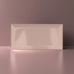 Metro Pink Blush Gloss 10x20cm - Metro Tiles