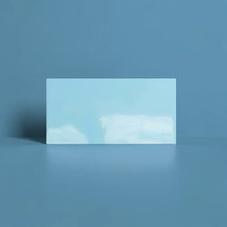 Metro Sky Blue Flat Gloss 10x20cm - Metro Tiles