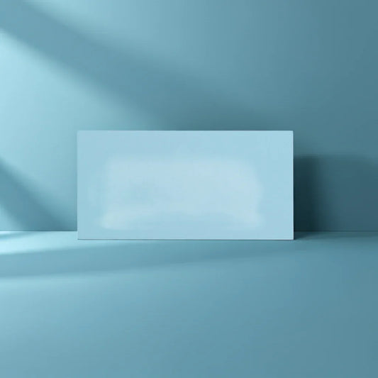 Metro Sky Blue Flat Matt 10x20cm - Metro Tiles