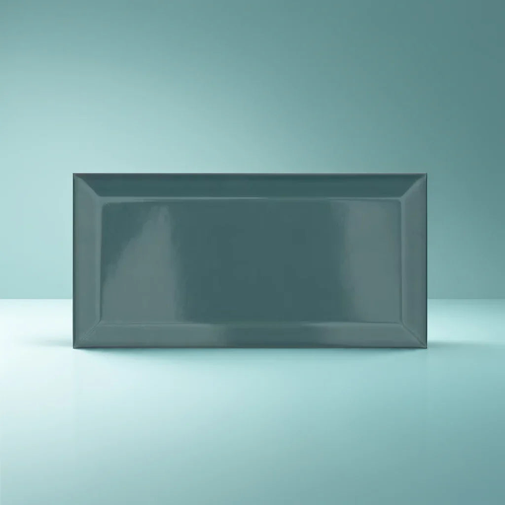 Metro Turquoise Gloss Wall Tiles 10x20cm - Metro Tiles