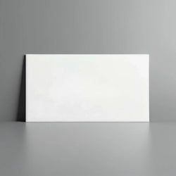 Metro White Flat Matt 10x20cm - Metro Tiles