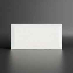 Metro White Matt 10x20cm - Metro Tiles
