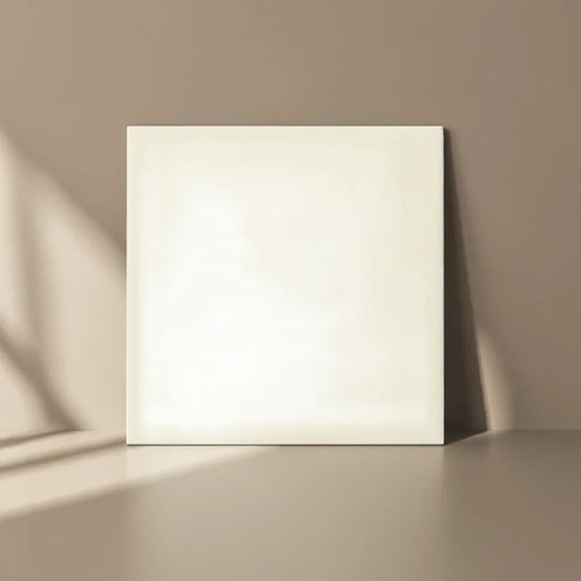 Modern Square Beige Flat Matt 15x15cm - Metro Tiles