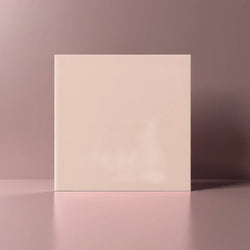 Modern Square Pink Flat Matt 15x15cm - Metro Tiles