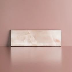 Onyx Metro Pearl Pink Wall Tiles 10x30cm - Metro Tiles