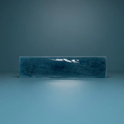 Opal Marine Gloss Wall Tiles 7.5x30cm - Metro Tiles