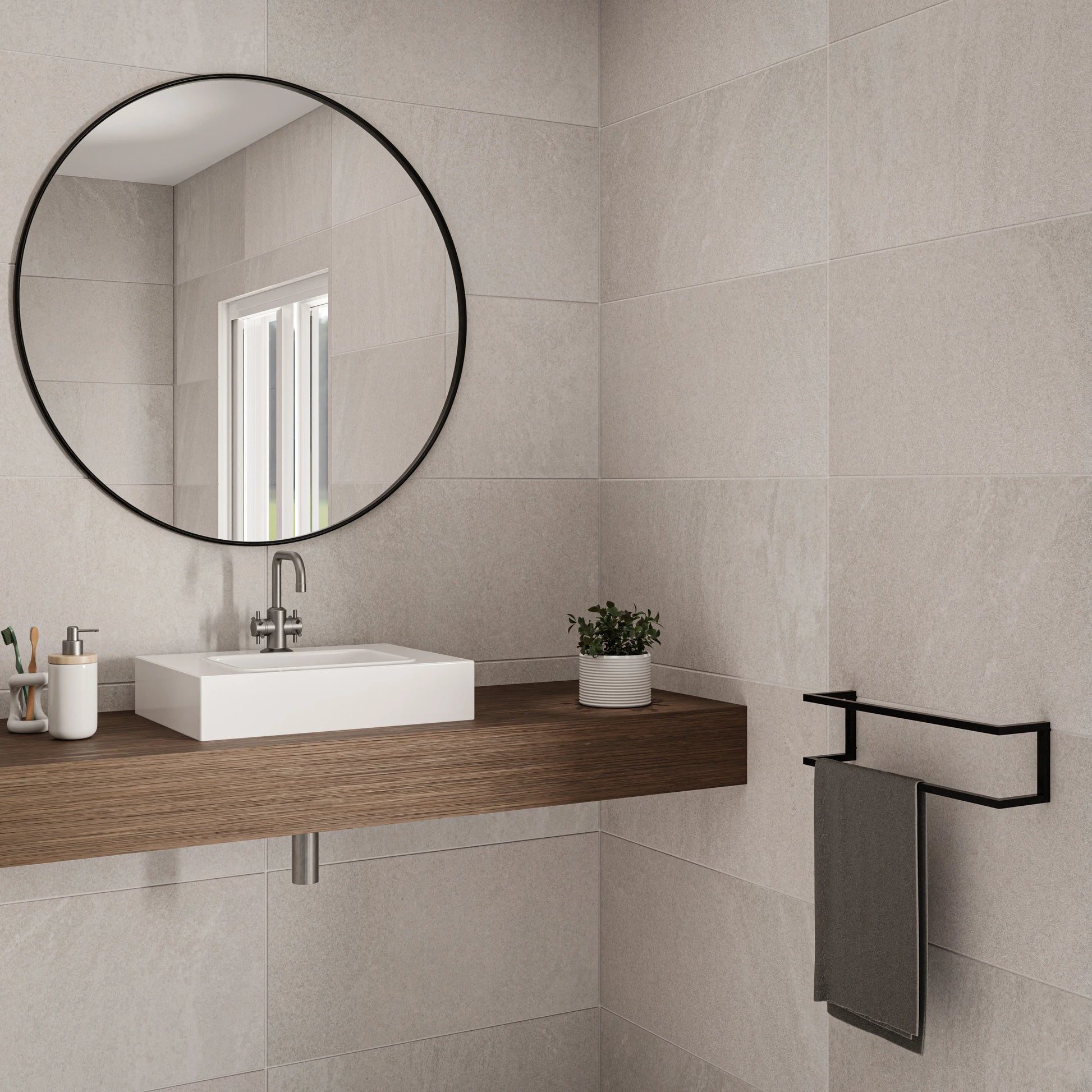 Nordic Sandstone Wall and Floor Tiles 66x33cm - Metro Tiles