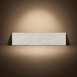Rio Coconut White Gloss Wall Tiles 7.5x30cm - Metro Tiles