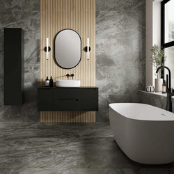 Hollywood Dark Lappato Glazed Porcelain 120x60cm - Metro Tiles