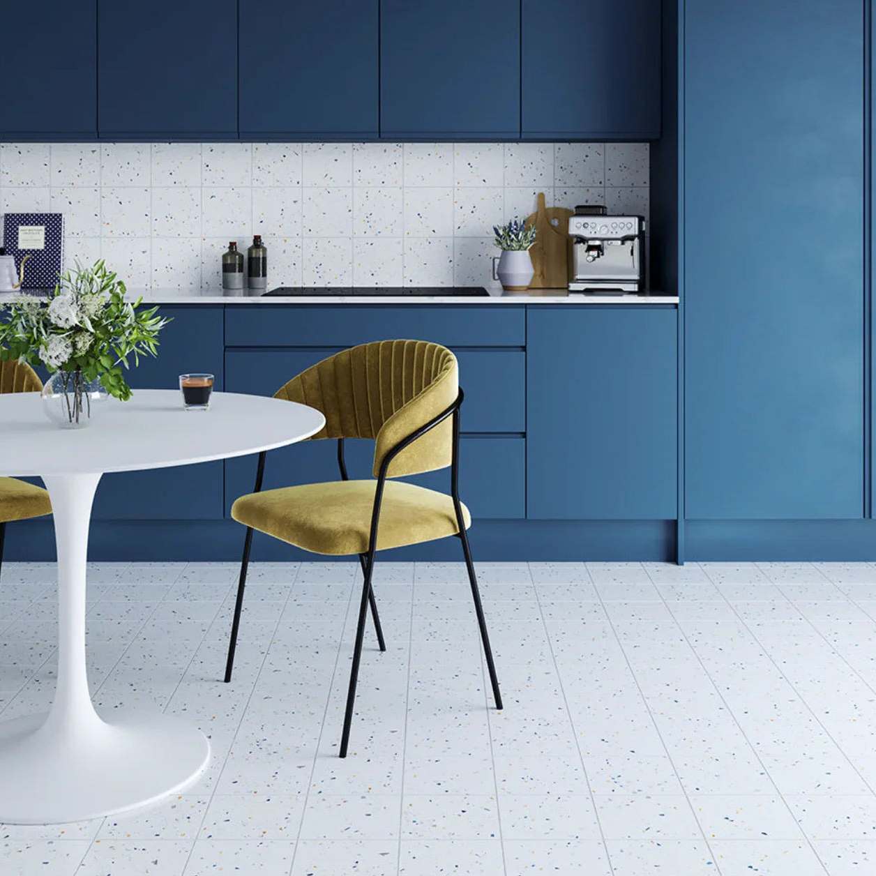 Tutti Frutti Terrazzo Tiles 18.5x18.5cm - Metro Tiles