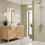 Alpine Matt Beige Stone Wall and Floor Tiles 60x30cm - Metro Tiles