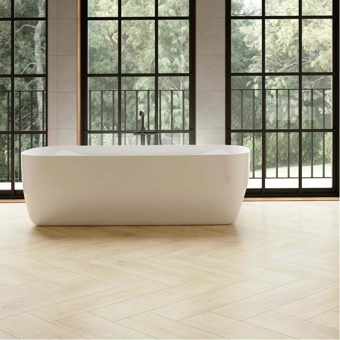 Lusso Light Wood 75x20cm - Metro Tiles