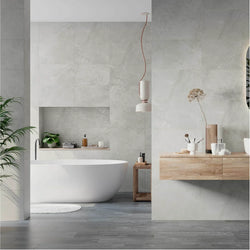 Lusso Grey Wood 75x20cm - Metro Tiles
