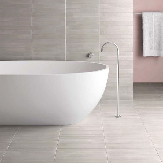 Dwell Mediterranean Bone Matt Wall Tile 5x40cm