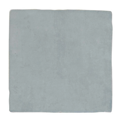 Zellige Light Blue Gloss Wall Tiles 13x13cm