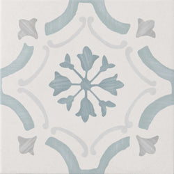 Roma Blue Floor Tile 23x23cm - Metro Tiles