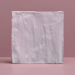 Zellige Pink Gloss Wall Tiles 10x10cm - Metro Tiles